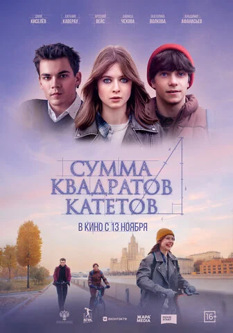 Сумма квадратов катетов постер